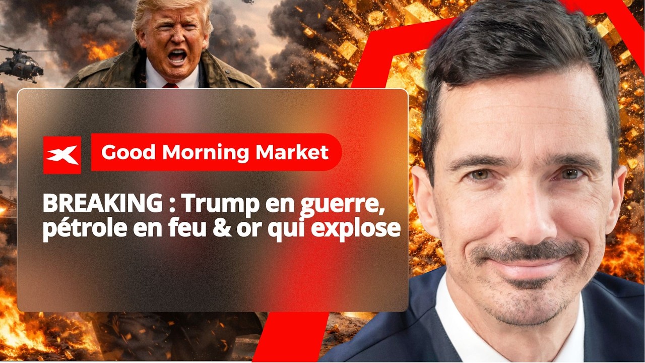 Trump en guerre, pétrole en feu & or qui explose - EDITION SPECIALE - Good Morning Market 02.03.2026