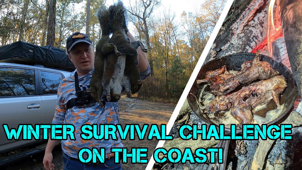 48 Hour Hunting and Fishing Survival Challenge!