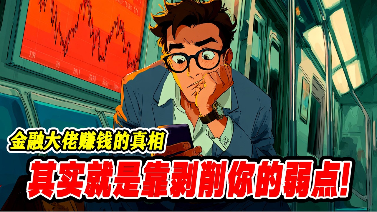 金融大佬赚钱的真相：其实就是靠剥削你的弱点! 为什么德州扑克是华尔街精英的必修课？看懂这局牌，你看懂了真实的金融市场