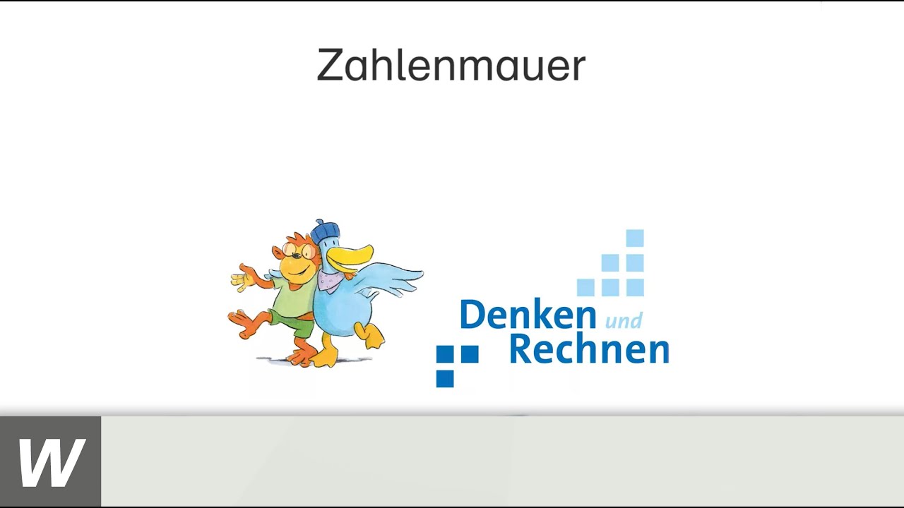 Erklärvideo zu Denken und Rechnen: Zahlenmauer