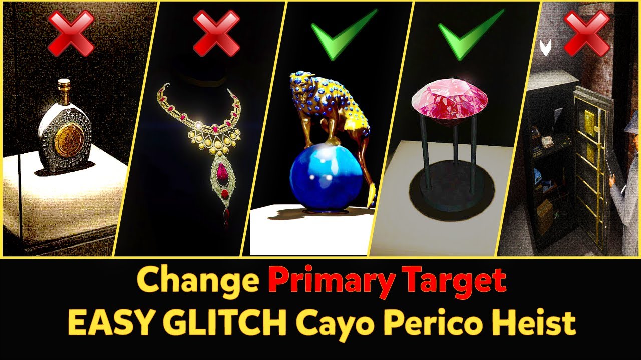 EASY Change Primary Target GLITCH Cayo Perico Heist (Works After Update)
