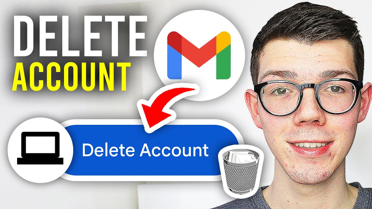 How To Delete Gmail Account On Laptop & PC - Full Guide