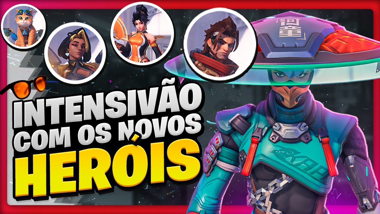 INTENSIVÃO COM TODOS OS NOVOS HERÓIS!! (Foco no Mizuki) #OWBrasilSorteio