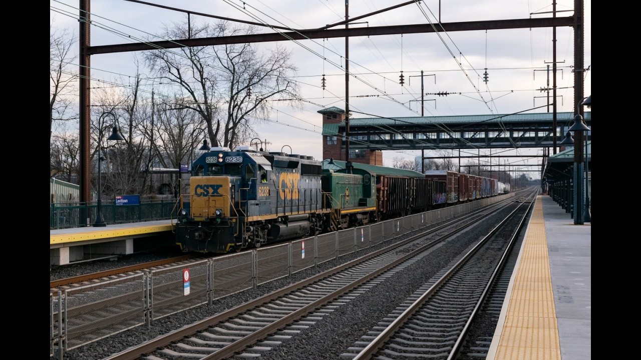 CSAO Morrisville Operations - Early Spring 2023 - Street Running, Freight under Wires and More