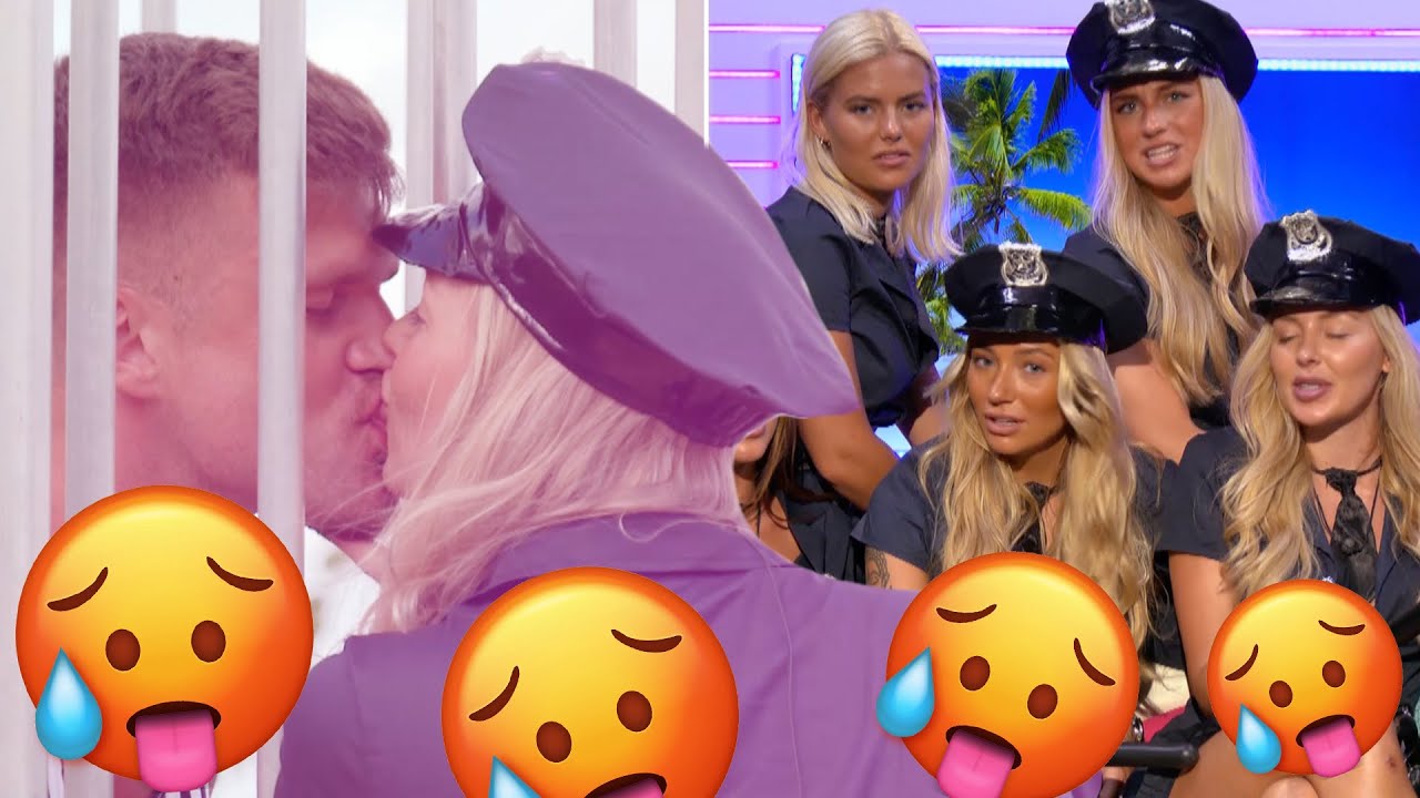 Heta arresteringar under "Tjuv och polis" i Love Island Sverige 2023