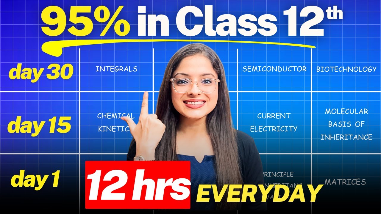 How to *effectively* Study 12 Hours a Day? | Most Effective Timetable | Ekta Soni