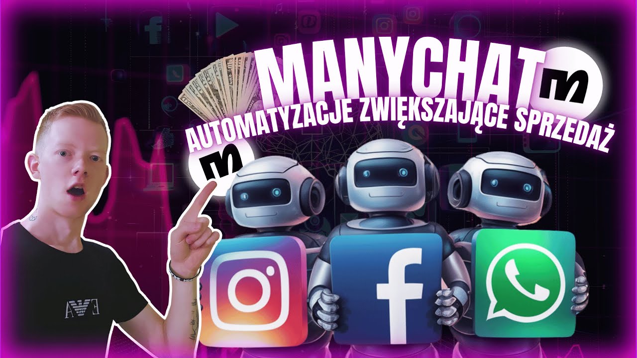 🤖ZOBACZ CO POTRAFI MANYCHAT | AUTOMATYZACJA W SOCIAL MEDIACH I NIE TYLKO | AUTOMAT DO MARKETINGU