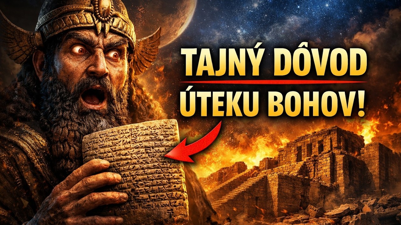 Staroveký text odhaľuje, prečo Anunnakovia v panike opustili Zem: Tajomstvo zmiznutia bohov.