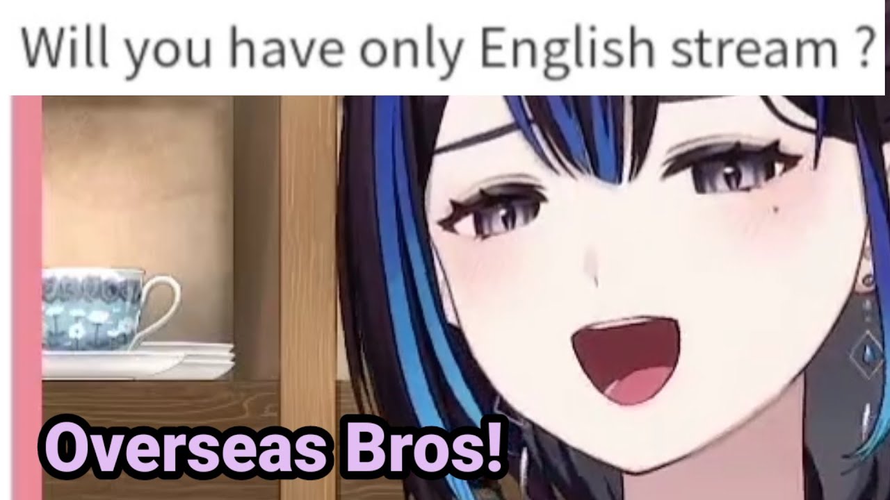 This New Japanese Vtuber will soon have an English only stream...
