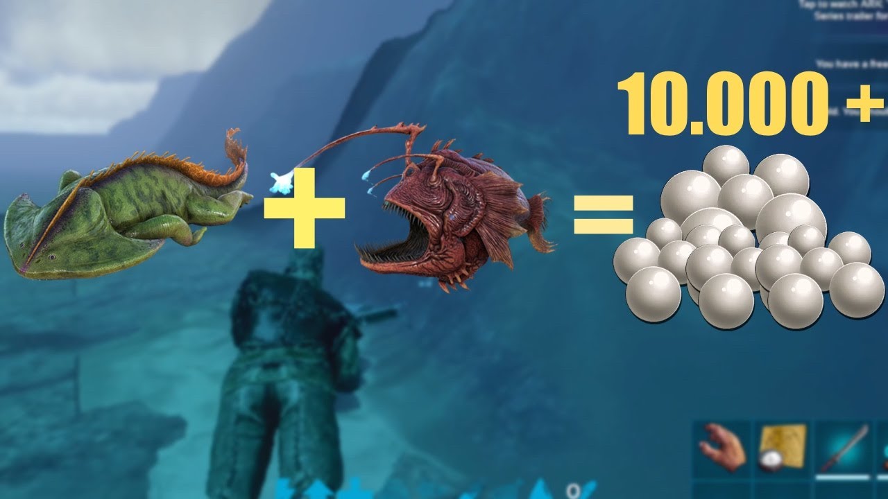 Conseguir 10k + perlas muy rápido siendo lvl bajo !! 🦎| Ark Mobile
