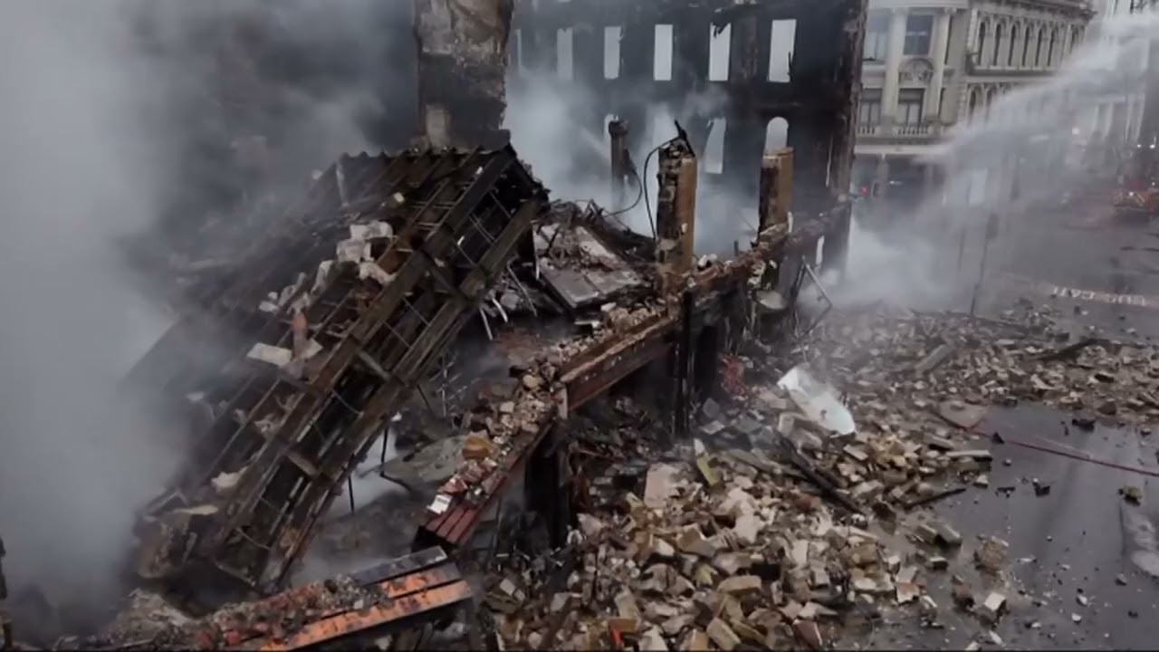 Fire crews fight blaze near Glasgow Central Station (update) (Scotland) 13/Mar/2026