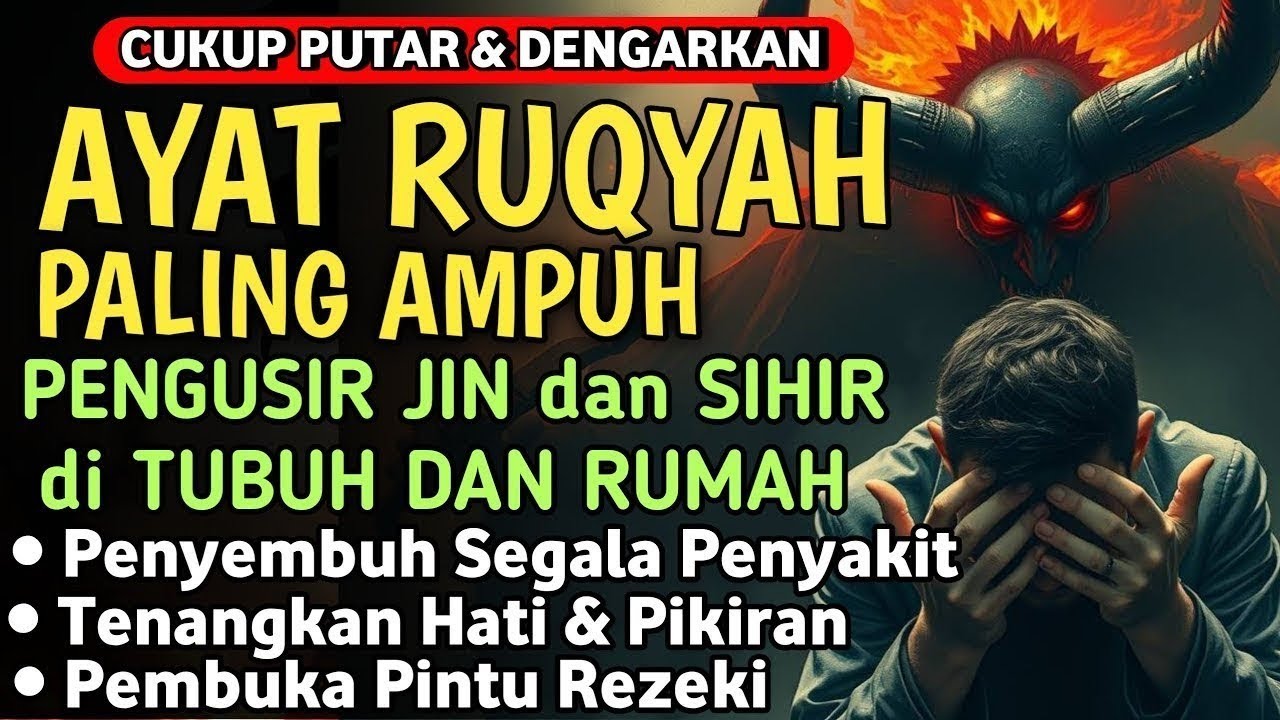 RUQYAH RUMAH,AYAT PENYEMBUH, PENGUSIR JIN, SETAN & SIHIR, PENENANG HATI DAN FIKIRAN | By Alaa Yasser