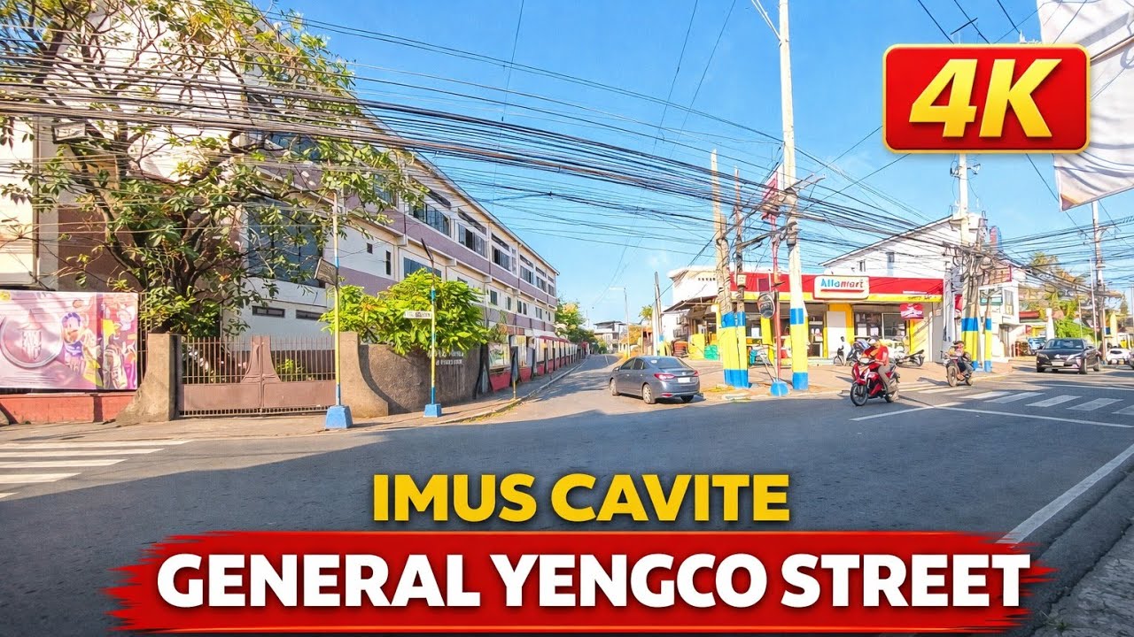 POV Walking Along General Yengco Street Imus Cavite 🇵🇭 | Local Street Walk 4K