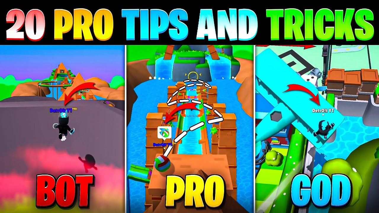 20 Pro Tips and Tricks in Stumble guys | Ultimate Guide to Become a Pro #4