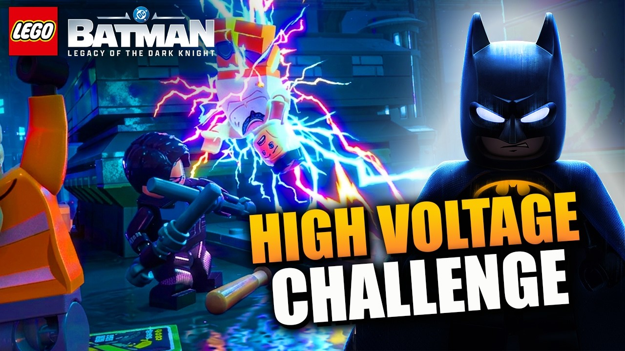 LEGO Batman: Legacy of the Dark Knight &mdash; Гайд по выполнению испытания &laquo;Высокое напряжение&raquo;