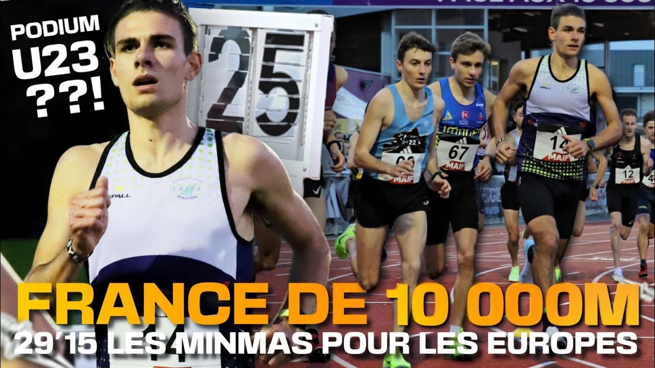 Mes Championnats de France de 10000m - Objectif qualification Championnat d'Europe