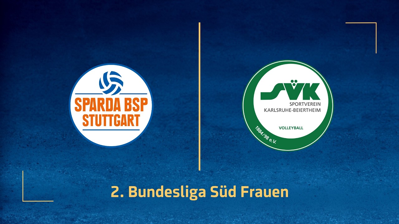 Sparda BSP Stuttgart – SV Karlsruhe-Beiertheim (2. Volleyball Bundesliga Süd F 25/26)
