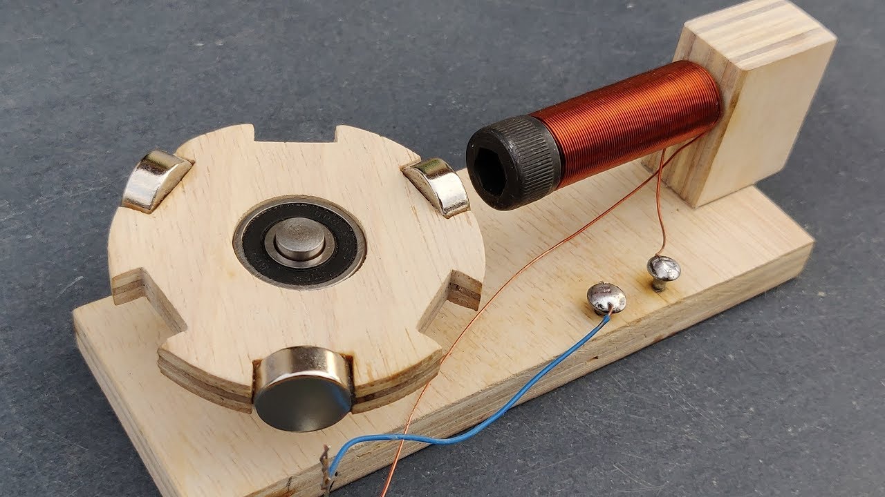 Free Energy Generator Using Brushless Motor