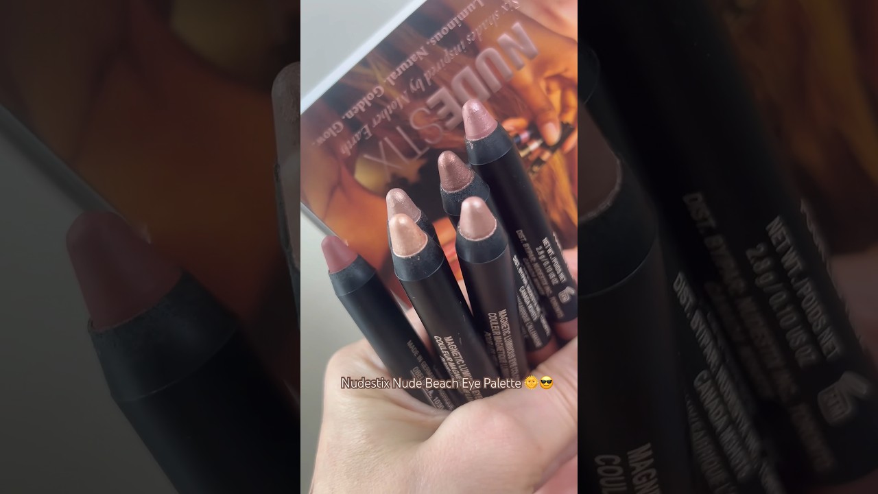 Summer must palette! Also travel friendly!#eyepalette #nudestix #summermakeup #summerbeauty #makeup