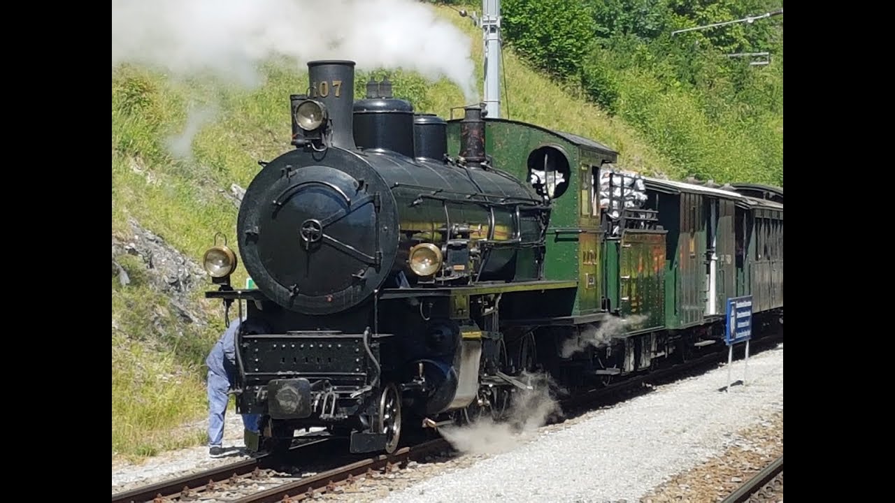 RhB Steam Ride Landquart - Davos - Filisur - Landquart; Part 1