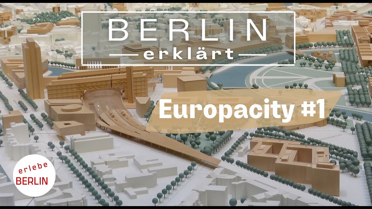 [4K] Берлинский Европолис #1 - история и новые здания в центре города - Берлин объясняется