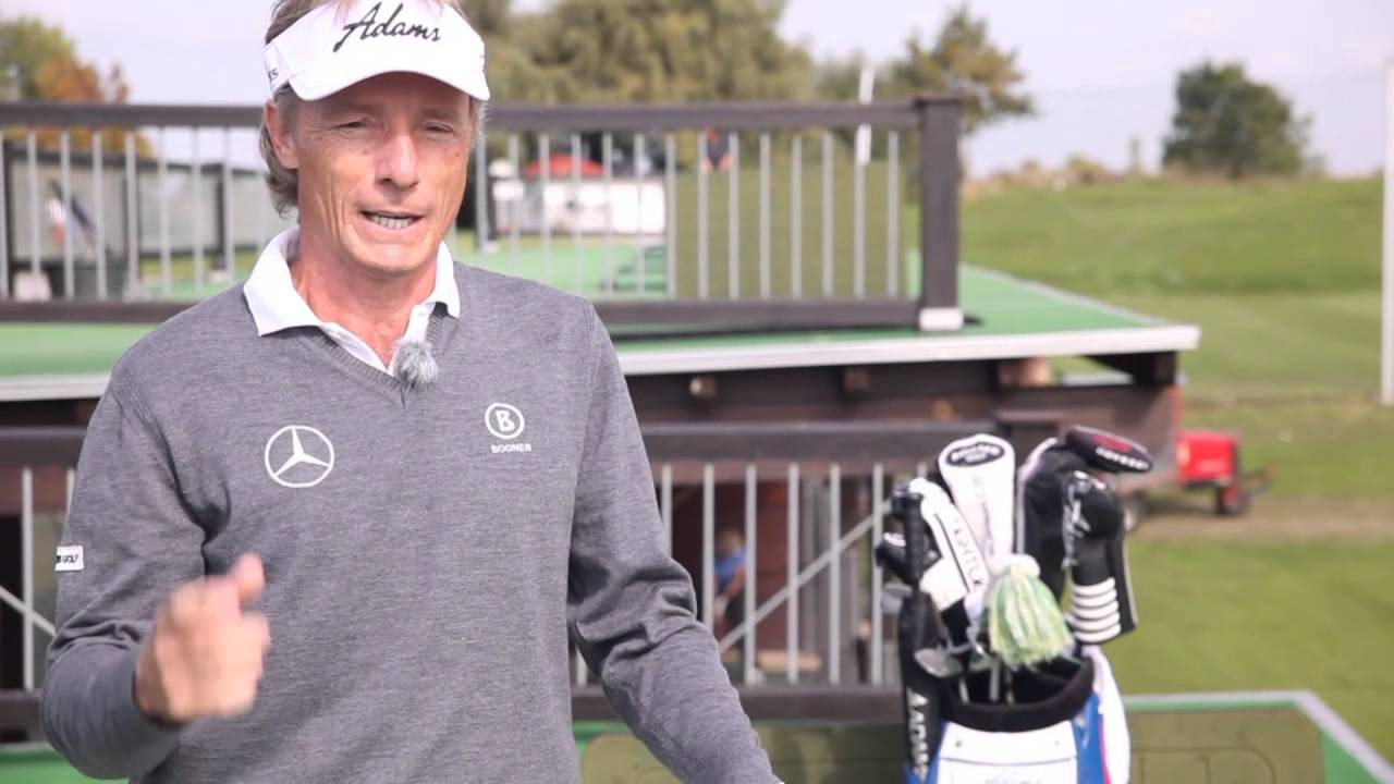 Бернхард Лангер: высокая и низкая траектория полета мяча | GolfMagic.com