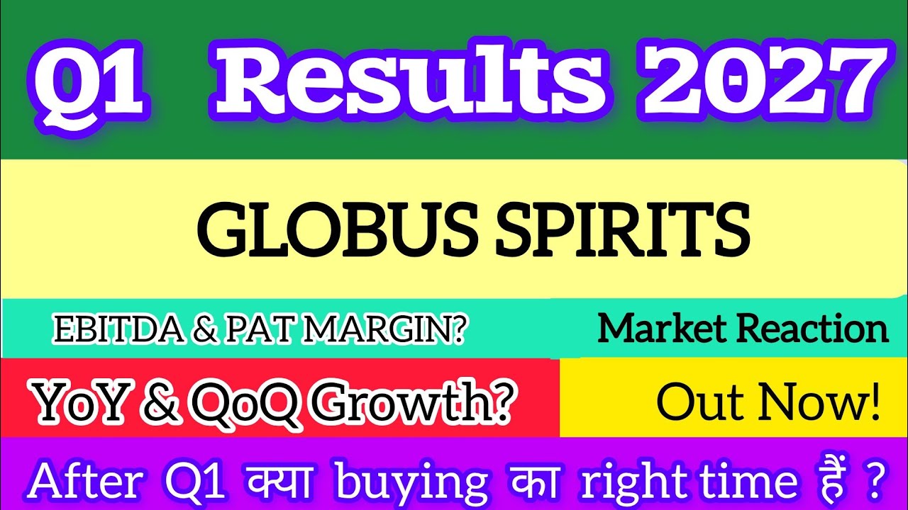 Globus Spirits Q1 Results 2027 | Globus Spirits Results Analysis | Globus Spirits Share News 