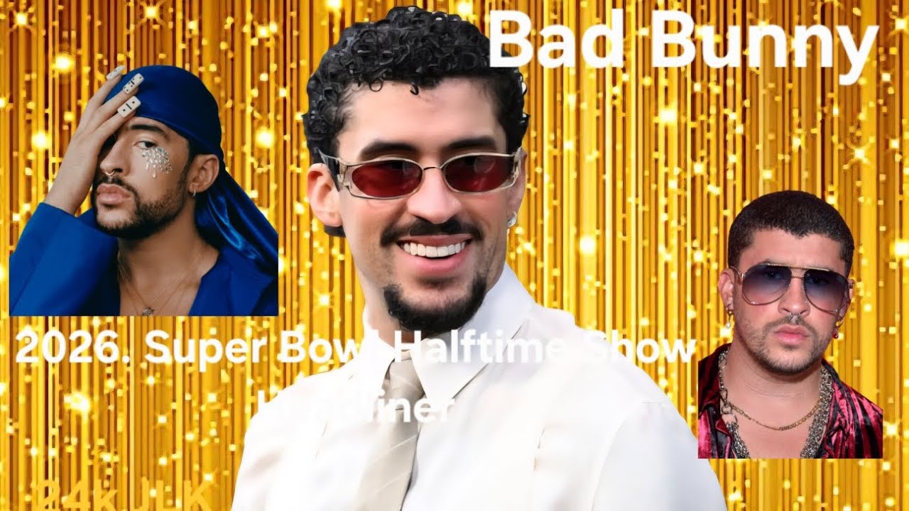 #BadBunny...#SuperBowl headliner for the 2026 #NFL  #halftimeshow! #rapper #PuertoRico