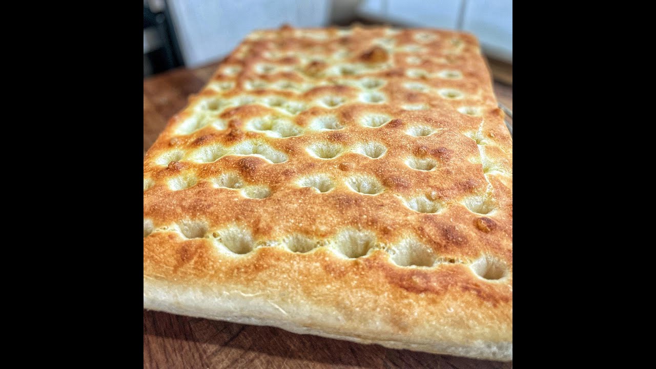 Pizza a colazione: FOCACCIA CON GEL DI FARINA DI SEGALE