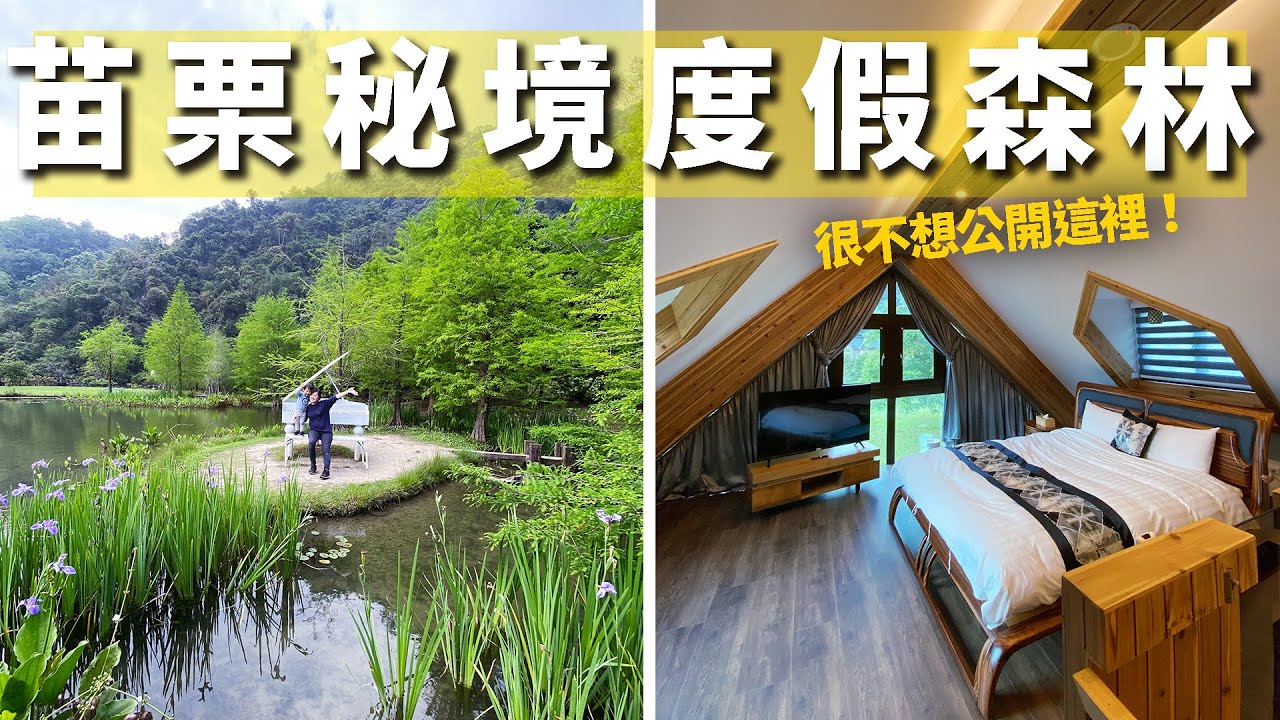 南庄老街旁的解憂落羽松林，開箱南庄唯一溫泉旅宿！ft.雲水溫泉度假森林 【苗栗四天三夜玩不完 ep3】【E家愛吃愛旅遊】