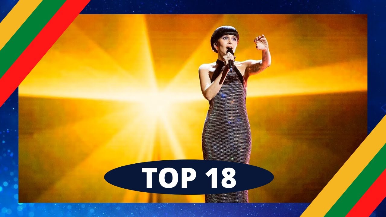 TOP 18 | PABANDOM IŠ NAUJO 2022 | EUROVISION 2022 | LITHUANIA