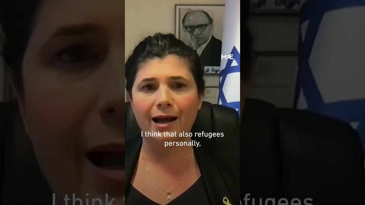 Israeli Deputy Foreign Minister Sharren Haskel pressed on proposed Gaza 'voluntary' migration plans