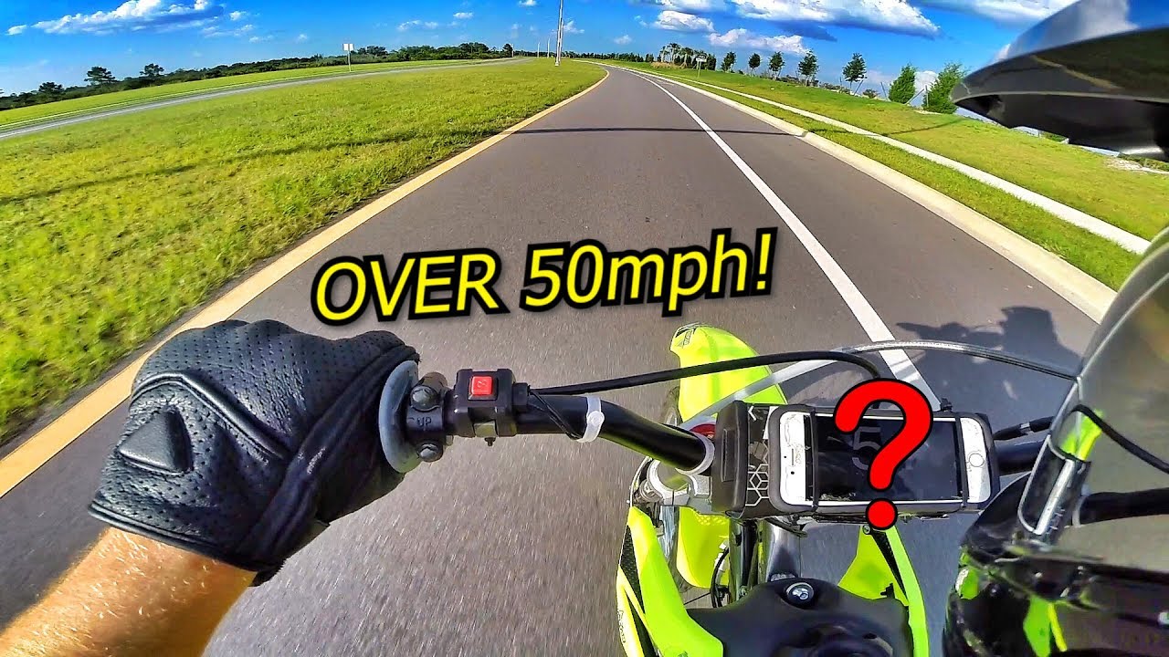 THUMPSTAR PIT BIKE &mdash; МАКСИМАЛЬНАЯ СКОРОСТЬ!