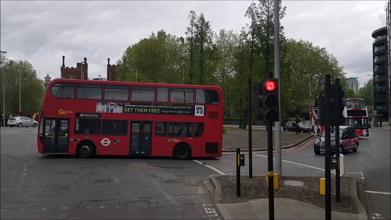 [Full Route Visual] Route 344: Clapham Junction - Liverpool Street