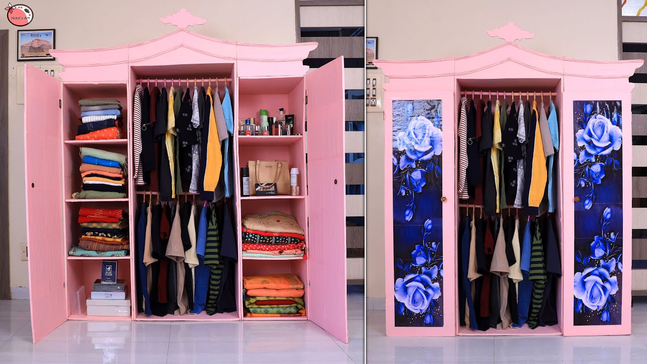 Big... Family Cabinet Making For Clothes & Makeup Items