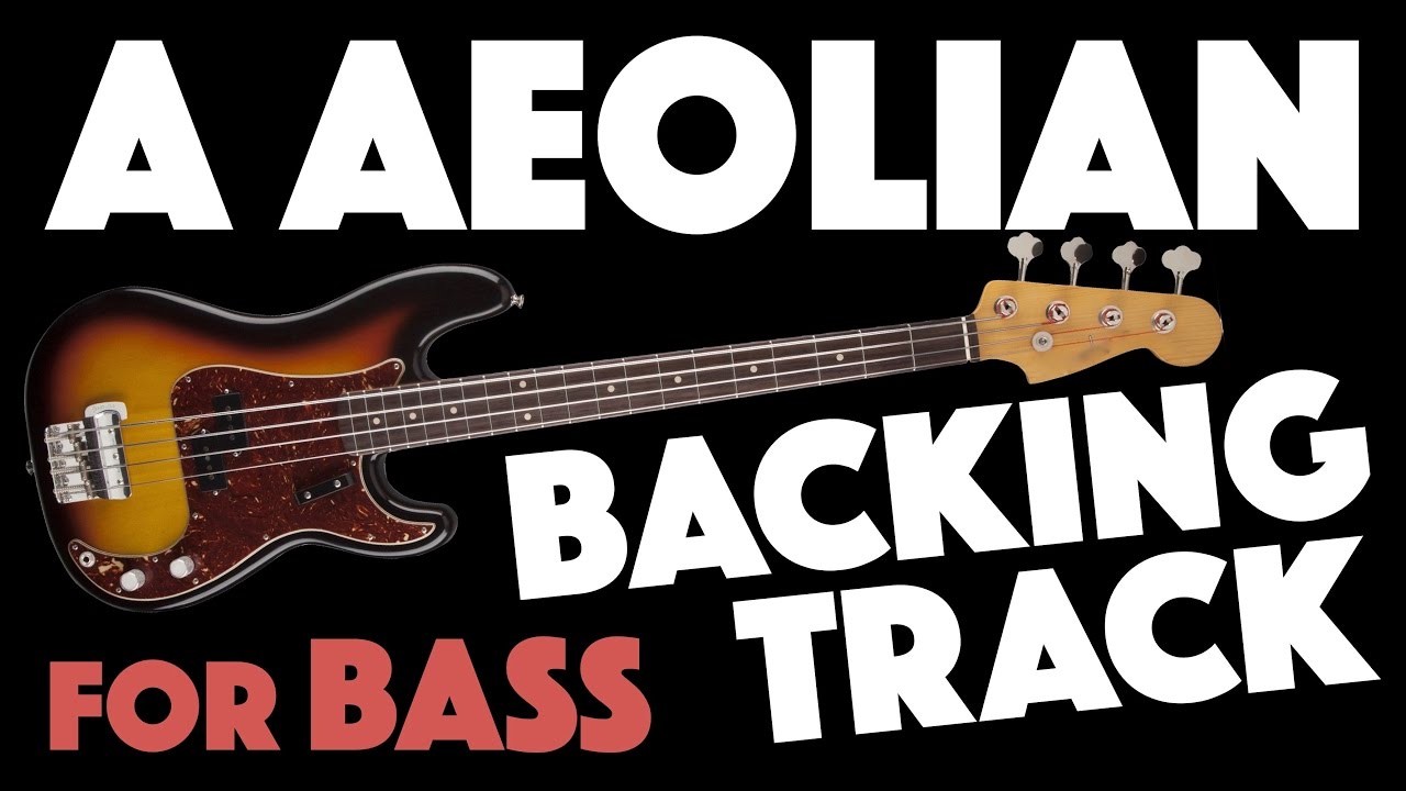 A Minor (Aeolian) Backing Track For Bass