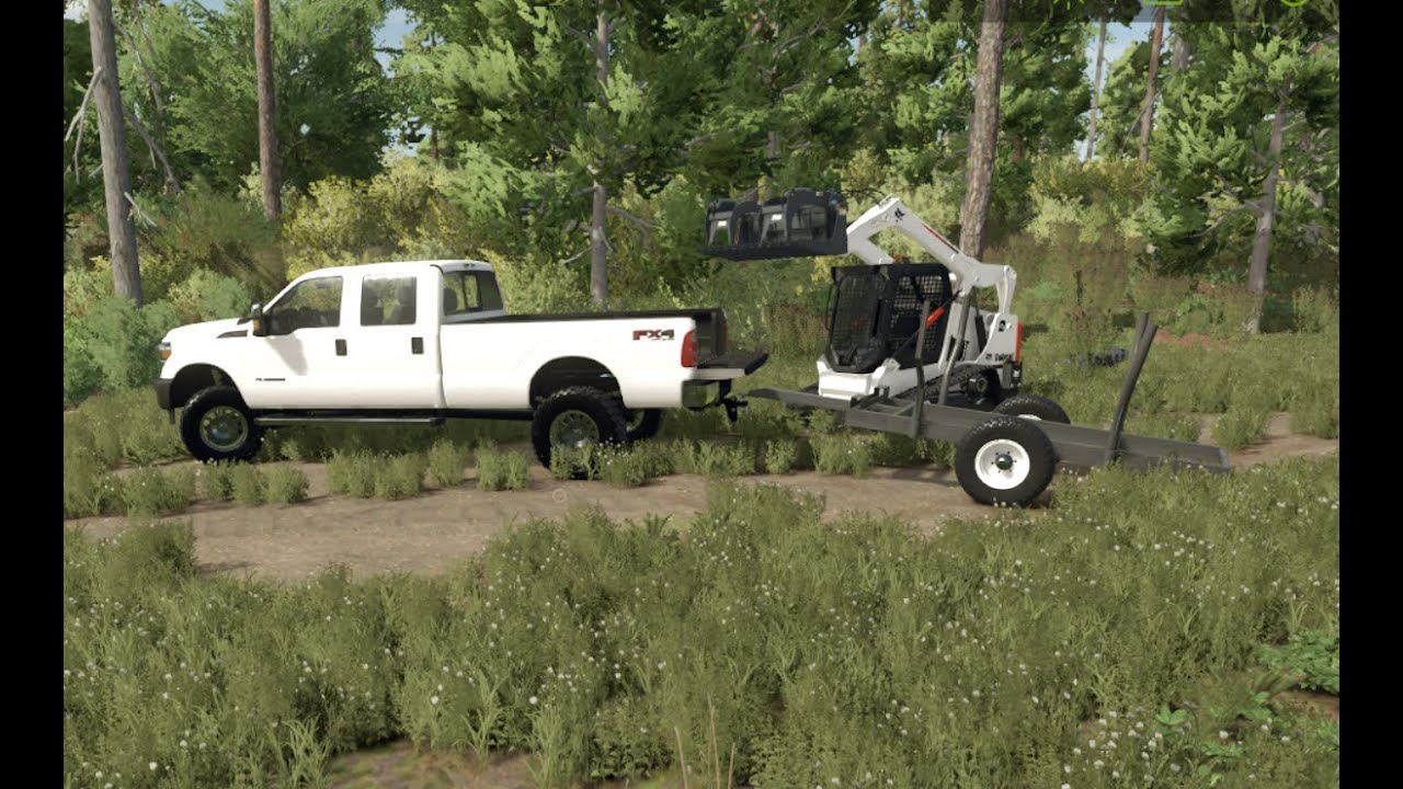 starting a logging business form scratch in farm sim