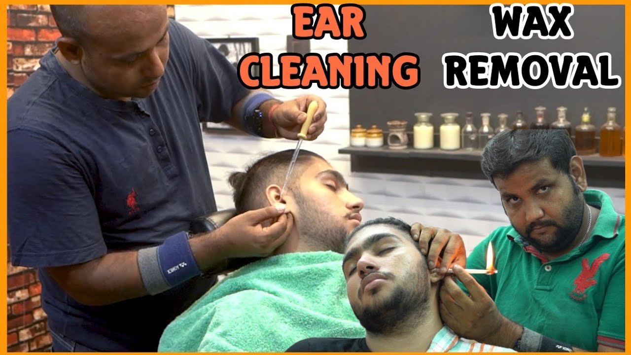 ASMR Ear Cleaning Wax Extraction by REIKI MASTER and SHAMBOO💈#asmr