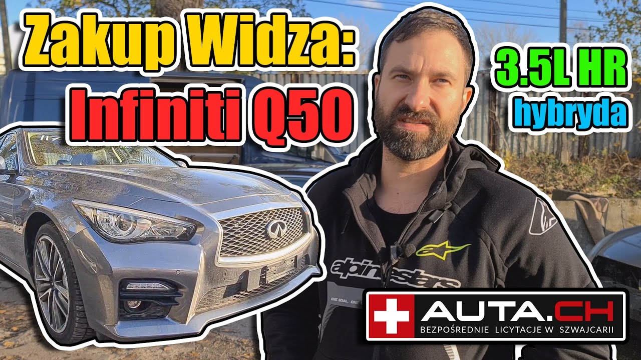 Zakup Widza z Auta.CH - Infiniti Q50 3.5L VQ35HR + hybryda || Coobcio Garage
