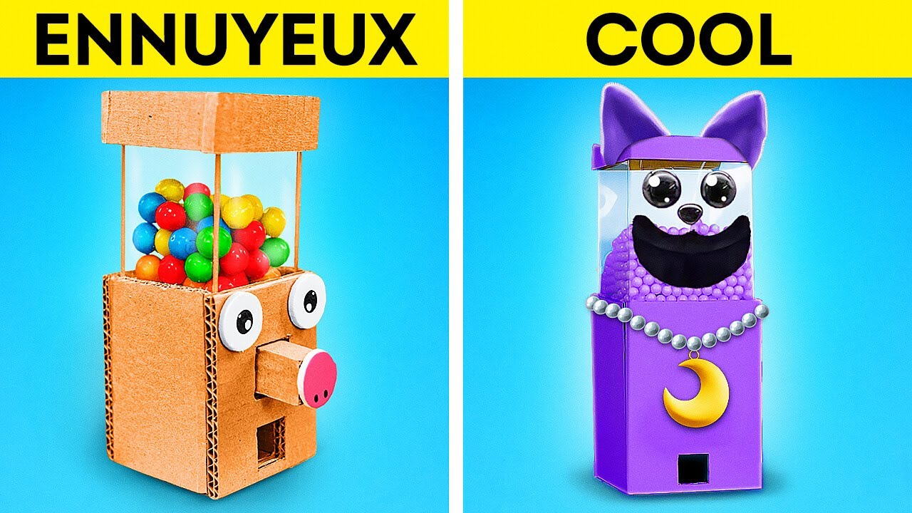 IDÉES DE BRICOLAGE CRÉATIF EN CARTON À FAIRE CHEZ SOI 📦🌟