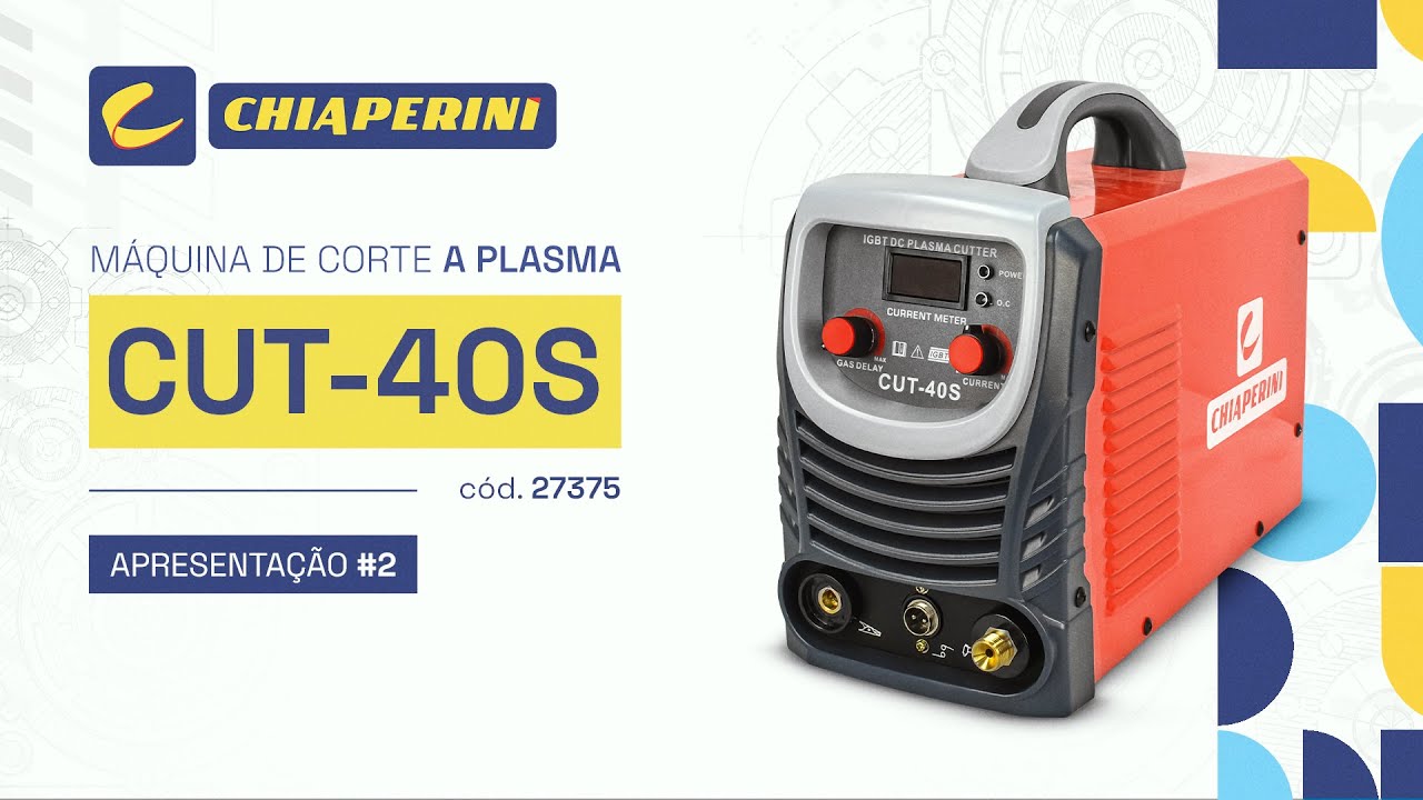 M&aacute;quina de Corte Plasma [CUT-40S] - Chiaperini Industrial