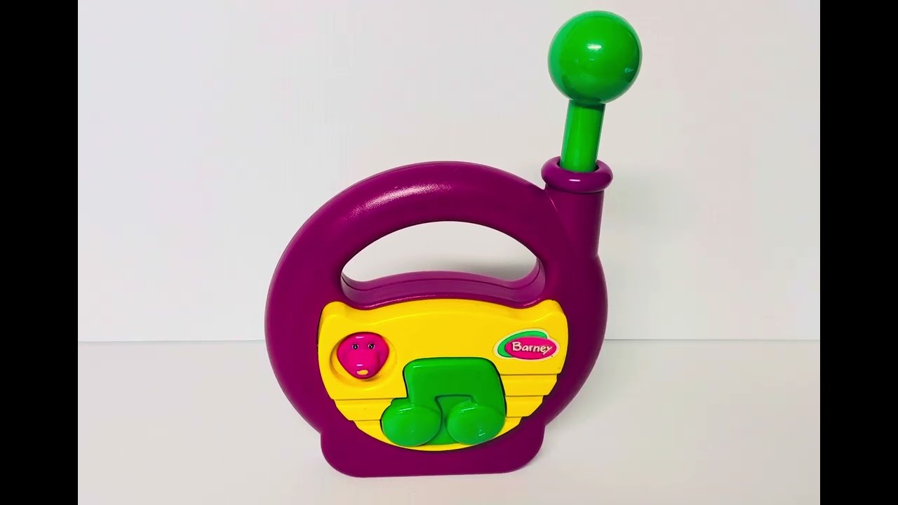 1998 Barney Radio 📻💜 Plays “I Love You” & More | Musical Toy Demo for 90s Kids & Collectors