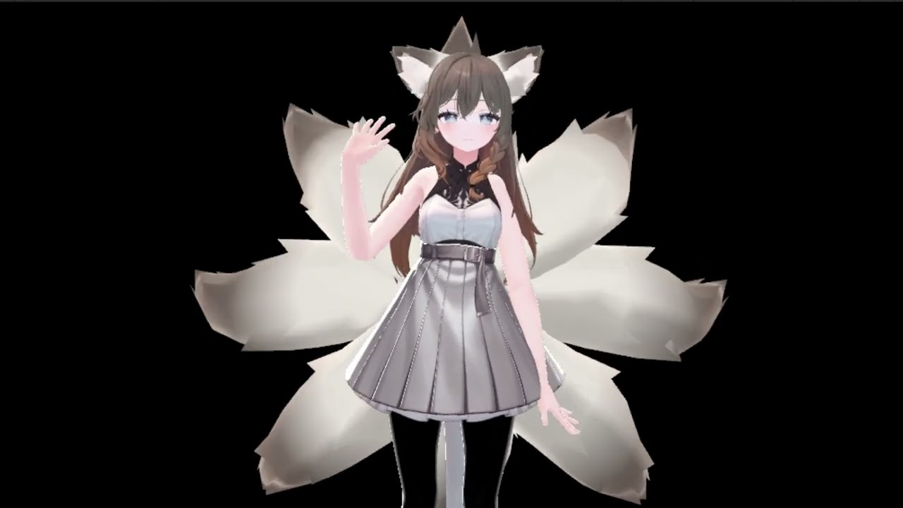 Fluffy fox
