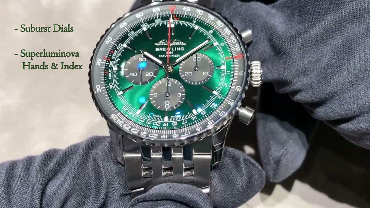 [NEW NAVITIMER 2022] BREITLING - Navitimer B01 41mm, 43mm, 46mm 百年灵 - 飞行员系列 @Breitling