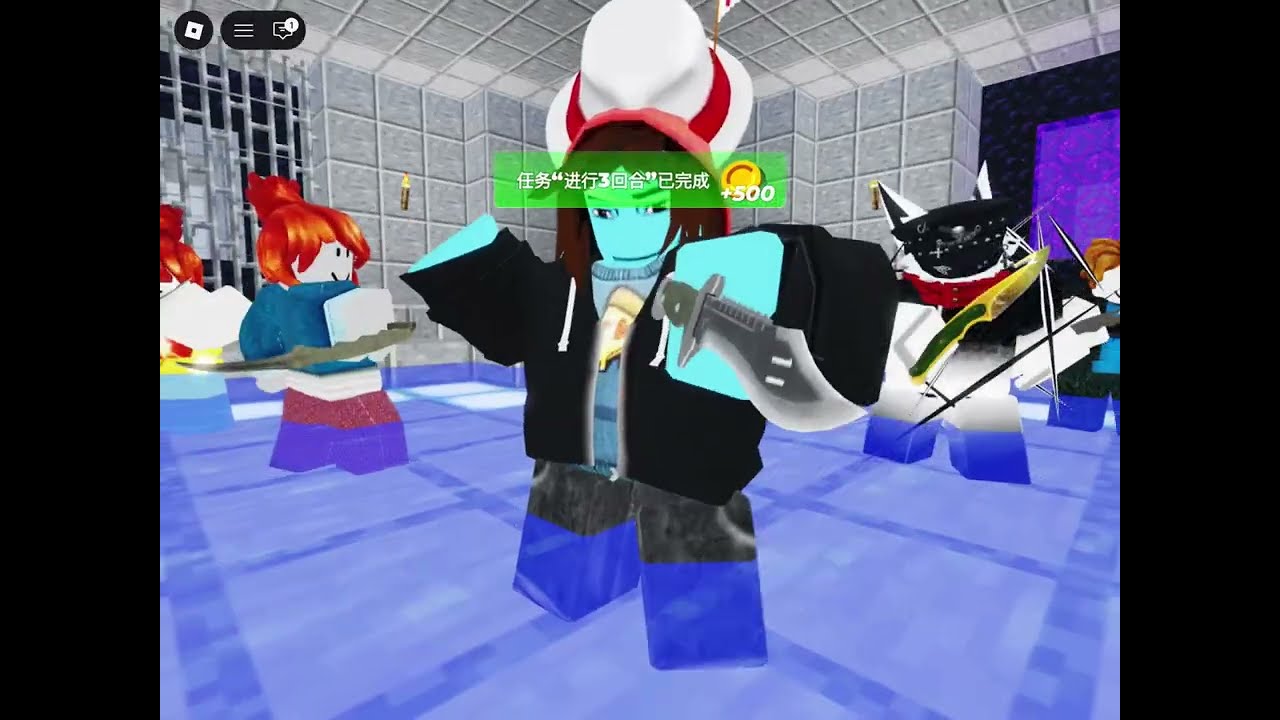 Roblox 刀具競技場  玩新出的刀（Bowie）
