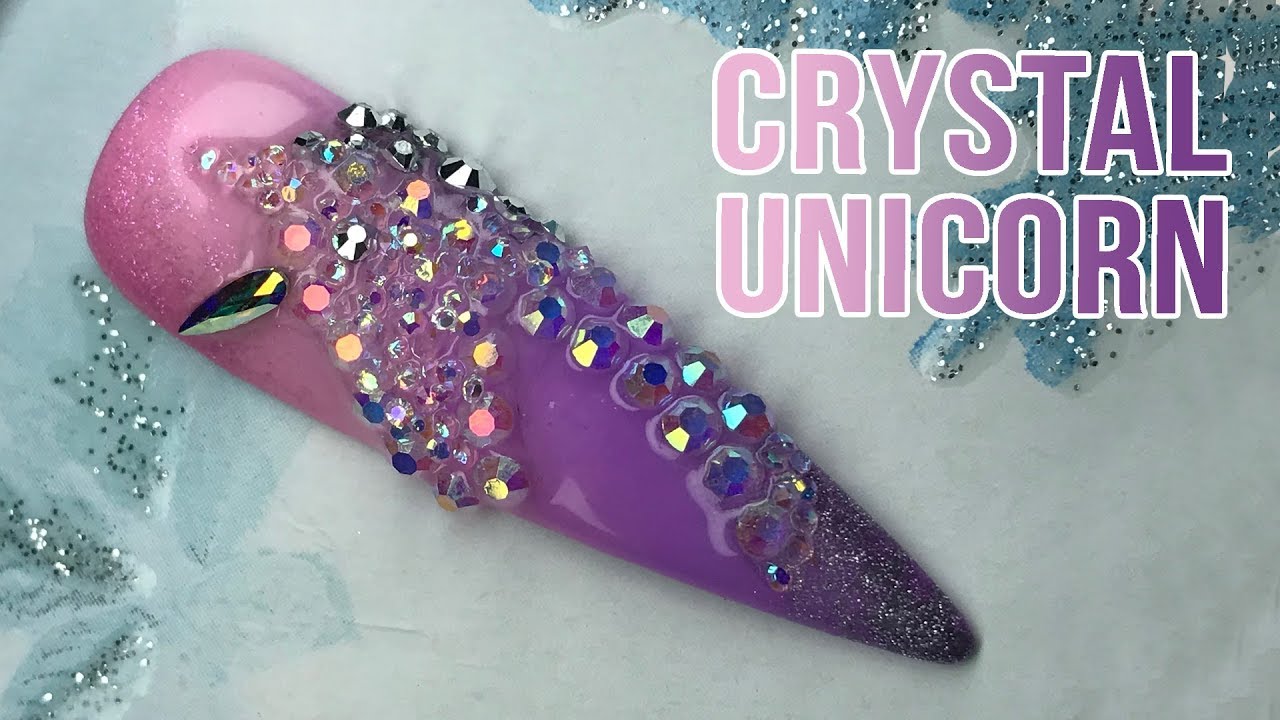 CRYSTAL UNICORN DESIGN WITH SUPER STRONG ACRYGEL