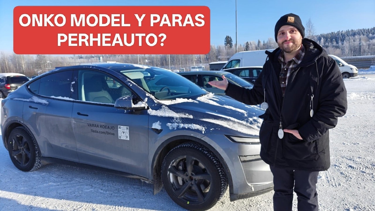 Onko Uusi TESLA Model Y PARAS Perheauto?