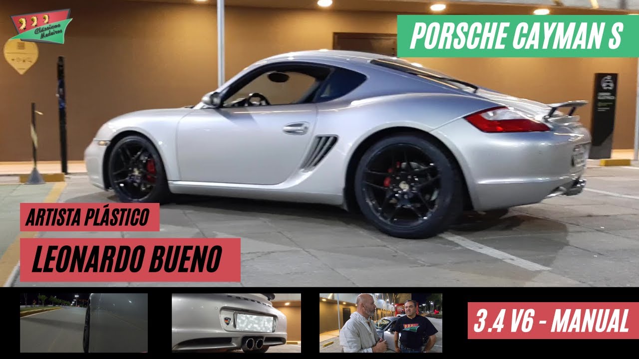 PORSCHE CAYMAN S MANUAL em detalhes - Carros que marcaram época | Série Alemães