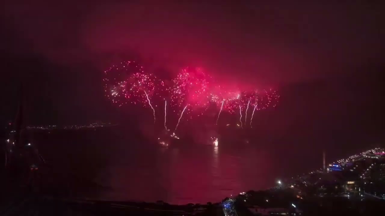 2026 第一場浪漫：淡水煙火秀，與你一起迎接新開始。