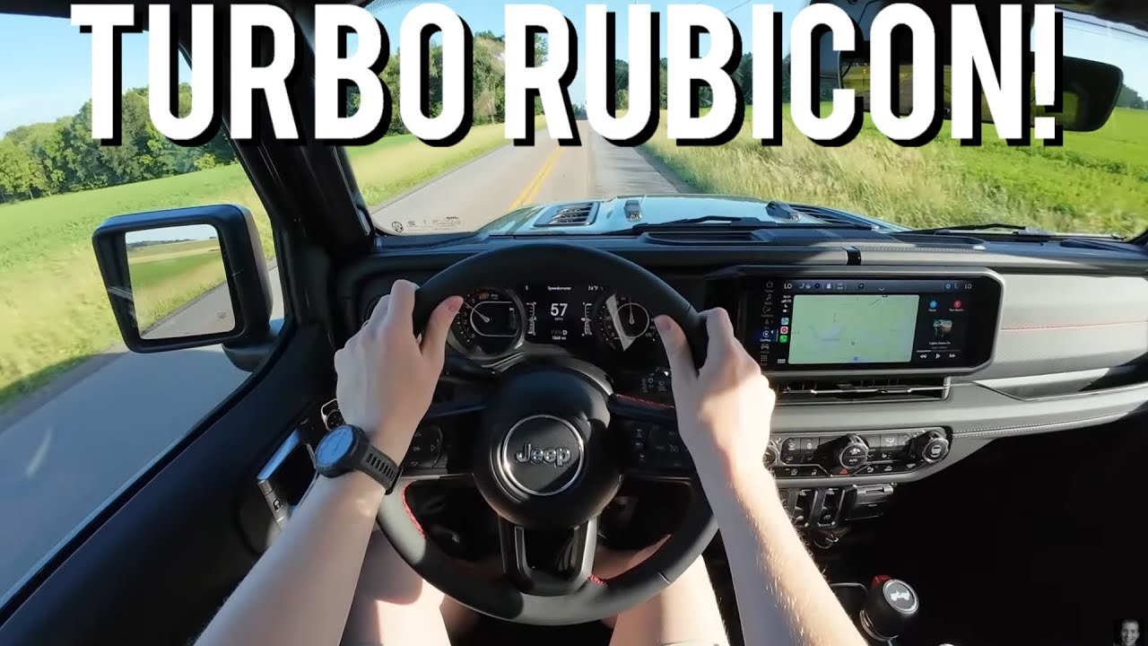 2024 Jeep Wrangler Rubicon X 2.0T - POV Review and Driving Impressions